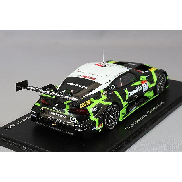 スパーク 1/43 デロイト トムス GR スープラ TGR TEAM Deloitte TOM'S 2023 スーパーGT GT500 #37 笹原右京/G.アレジ｜kidbox｜03