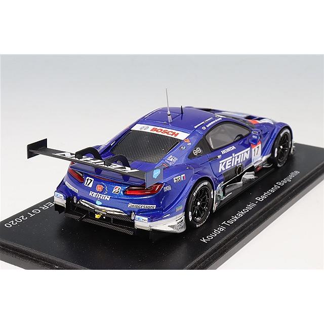 ケース付 KEIHIN NSX-GT SUPER GT 2017 ケーヒン 1/43 エブロ 45517 ホンダ ケイヒン NSX-GT スーパーGT GT500 2017 #17