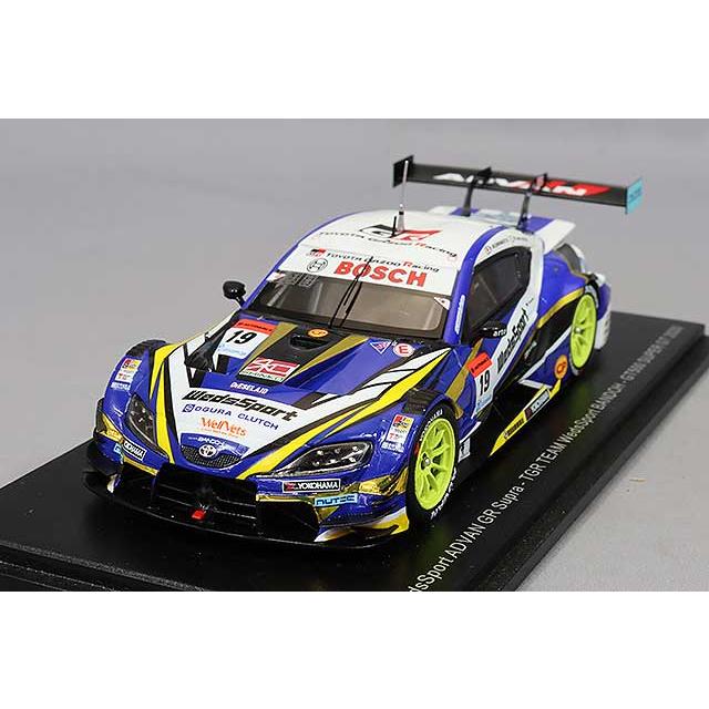 1/43 スパーク WedsSport ADVAN GR Supra 2020 スパーク 1/43 ウェッズスポーツ アドバン GR スープラ TGR BANDOH #19