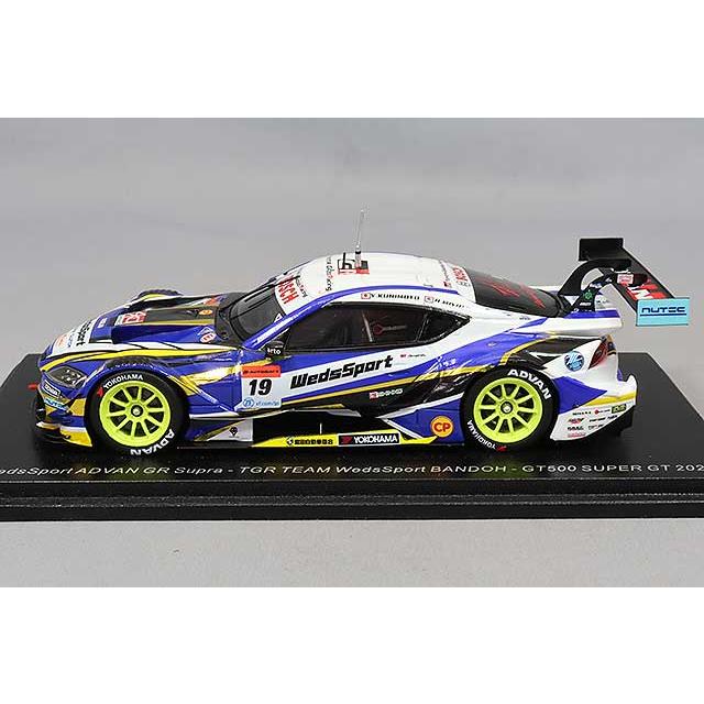 スパーク 1/43 ウェッズスポーツ ADVAN GR スープラ TGR チーム BANDOH