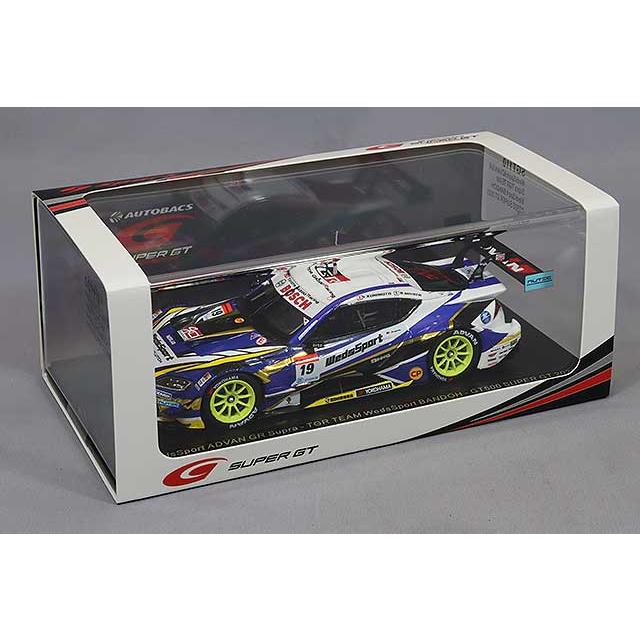 スパーク 1/43 ウェッズスポーツ ADVAN GR スープラ TGR チーム BANDOH