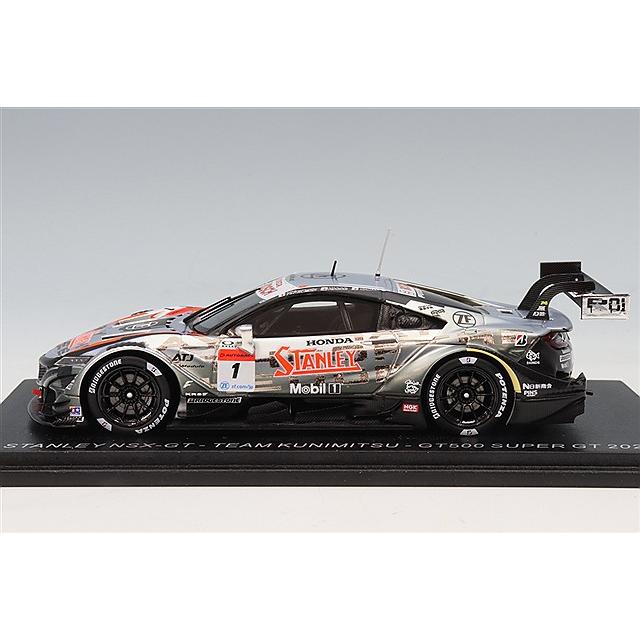 STANLEY NSX GT ミニカー 1/43 SUPER GT スパーク 1/43 STANLEY NSX-GT No.100 TEAM KUNIMITSU 2022