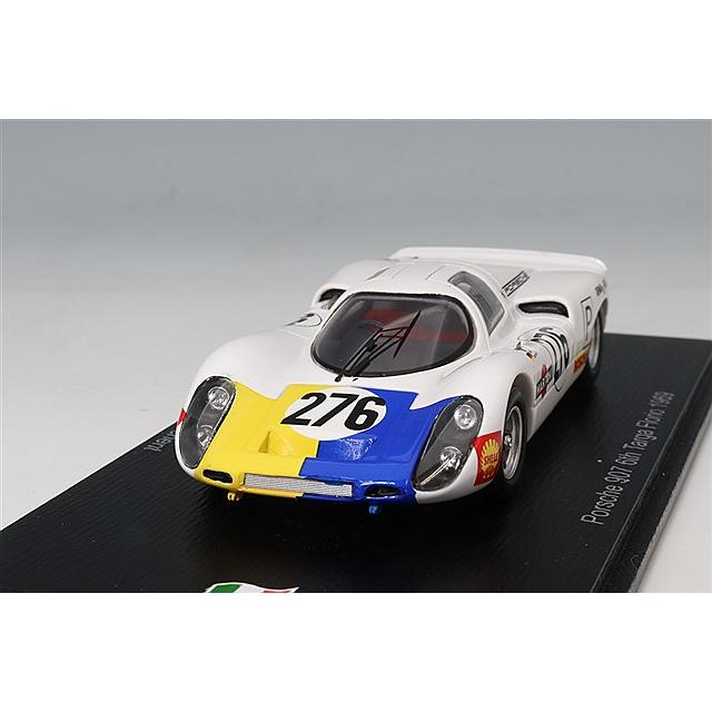 スパーク 1/43 ポルシェ 907 1969 タルガフローリオ 6位 #276 G.Koch