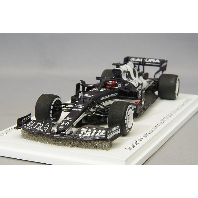 キッドボックス別注 1/43 アルファタウリAT02 2021USGP 角田裕毅 ミニカー/完成品 キッドボックス特注 スパーク 1/43