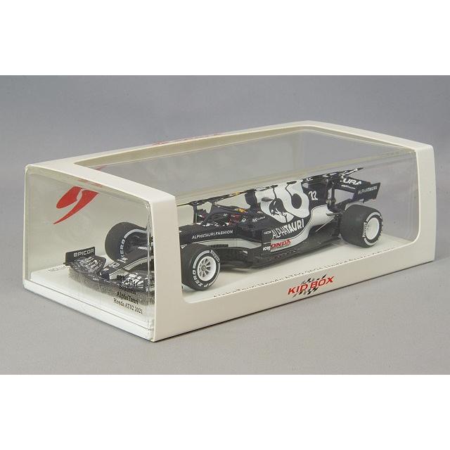キッドボックス別注 1/43 アルファタウリAT02 2021USGP 角田裕毅 ミニカー/完成品 キッドボックス特注 スパーク 1/43