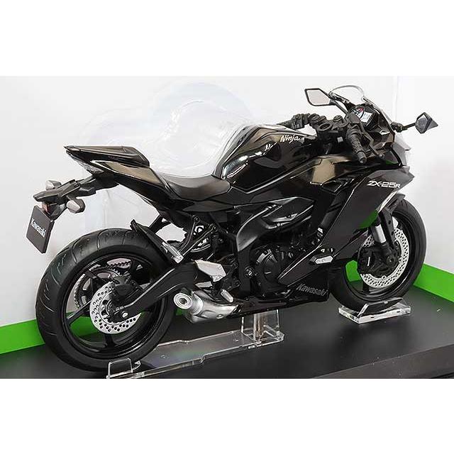 ミニカー/完成品 青島文化教材社 スカイネット 1/12 カワサキ ニンジャ ZX-25R メタリックスパークブラック｜kidbox｜03