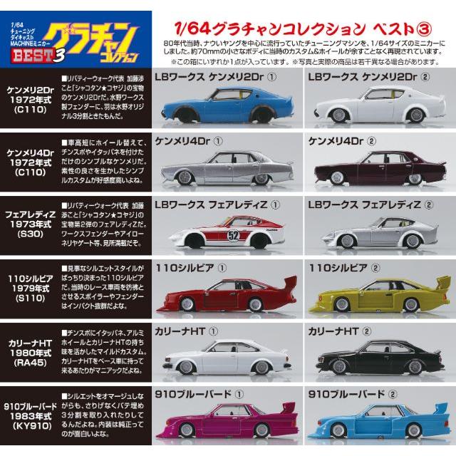 青島文化教材社 1/64 ダイキャストミニカー グラチャンコレクション