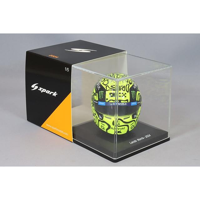 スパーク 1/5 ヘルメット マクラーレン F1チーム L.ノリス 2024 F1
