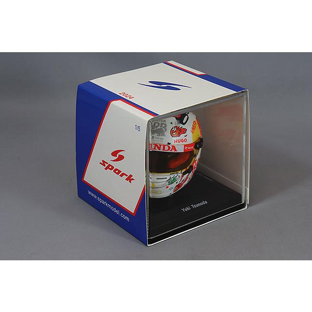 スパーク 1/5 ヘルメット ビザ キャッシュアップ RB F1チーム 角田裕毅