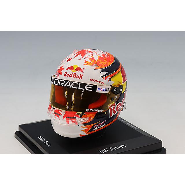 スパーク 1/5 ヘルメット オラクル レッドブルレーシング ホンダ 角田