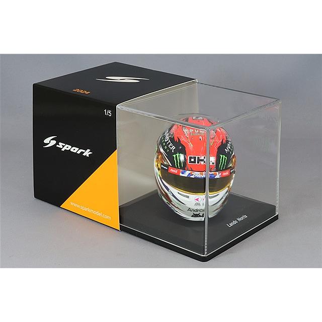 スパーク 1/5 ヘルメット L.ノリス 2024 F1 日本GP : キッドボックス