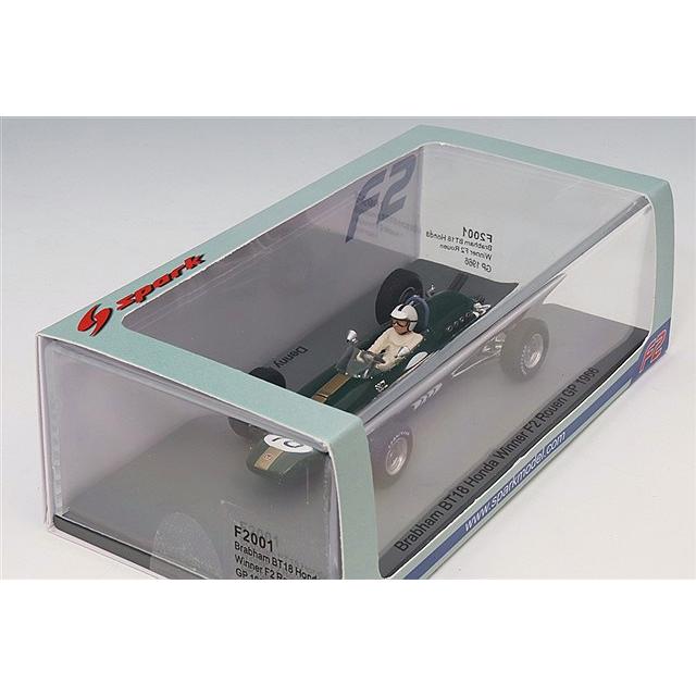 スパーク 1/43 ブラバム BT18 ホンダ 1966 F2 ルーアンGP ウィナー #10