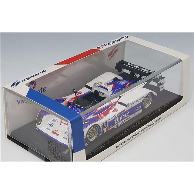 スパーク 1/43 クラージュ C41 Vaillante 1997 ルマン24H 4位 #13 D