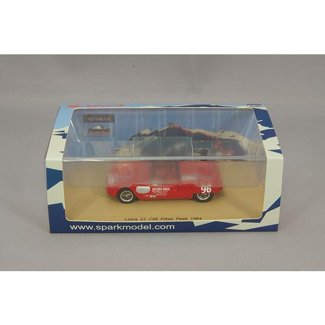 ミニカー/完成品 スパーク 1/43 ロータス 23 1964 パイクスピーク #96 B.アンサーの画像