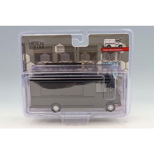 アメリカンジオラマ 1/64 フードトラック ザ・ブラックトラック