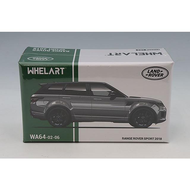 サンスター 1/64 レンジローバー スポーツ 2018 シルバー ブラック