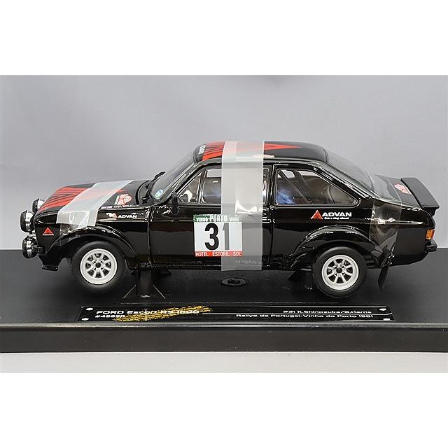 サンスター 1/18 フォード エスコート RS1800 1981 ラリー ポルトガル