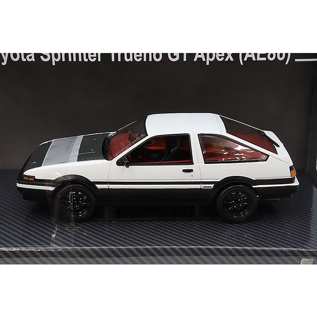 サンスター 1/24 トヨタ スプリンター トレノ GT Apex (AE86) ホワイト