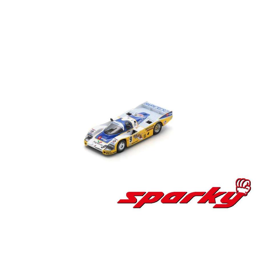 スパーク 1/64 ポルシェ 956 1986 ルマン24H 5位 #9 J.ラシック/F