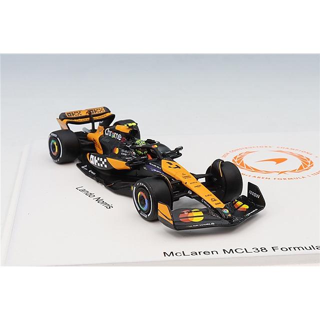 スパーク 1/64 マクラーレン MCL38 2024 F1 コンストラクター