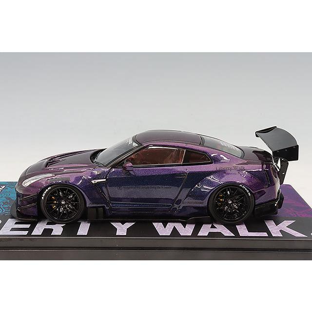 Tarmac 1/43 LB-WORKS 日産 GT-R R35 タイプ2 ミッドナイトパープル