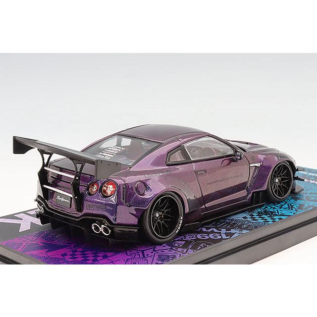 Tarmac 1/43 LB-WORKS 日産 GT-R R35 タイプ2 ミッドナイトパープル