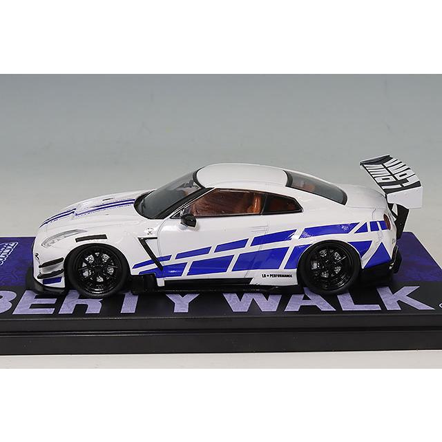 Tarmac 1/43 LB-WORKS 日産 GT-R R35 タイプ2 ホワイト : キッド