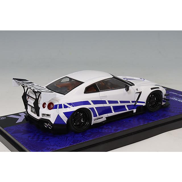 Tarmac 1/43 LB-WORKS 日産 GT-R R35 タイプ2 ホワイト : キッド