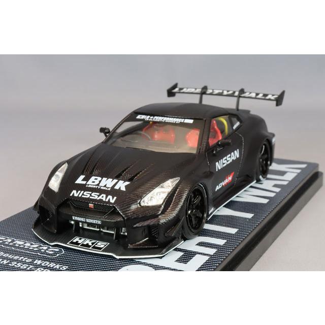 アイドロン1/43 LB-シルエットワークス GT 35GT-RR アイドロン 1/43 LB-シルエットワークス GT 35GT-RR レッド/ブラック