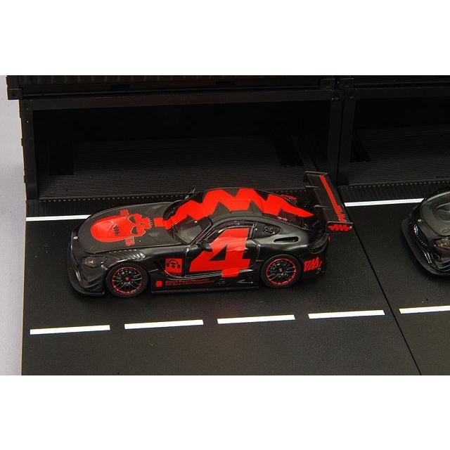ミニカー/完成品 Tarmac 1/64 メルセデス AMG GT3 #3 ピットジオラマ