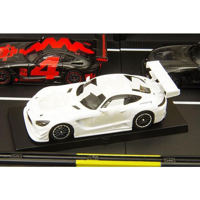 ミニカー/完成品 Tarmac 1/64 メルセデス AMG GT3 #3 ピットジオラマ