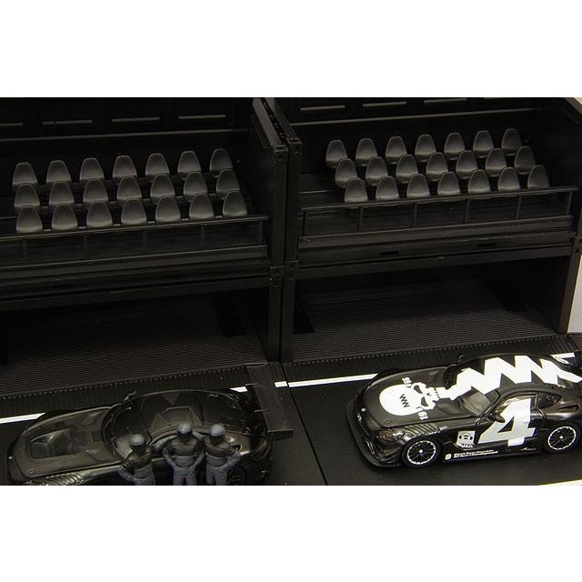 ミニカー/完成品 Tarmac 1/64 メルセデス AMG GT3 #3 ピットジオラマ