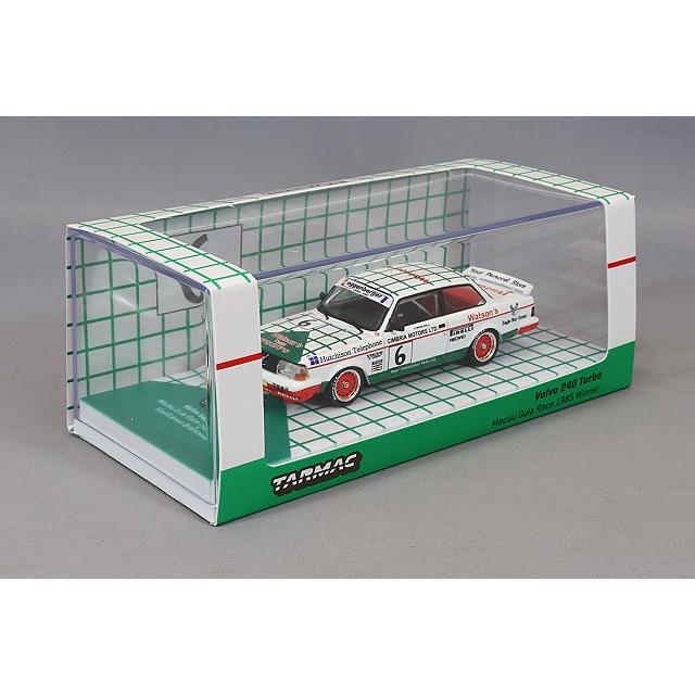 ミニカー/完成品 Tarmac 1/64 ボルボ 240 ターボ 1985 マカオ ギア