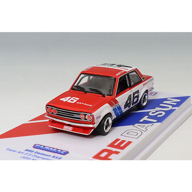 Tarmac 1/64 BRE ダットサン 510 トランスアン 2.5 1971 チャンピオン