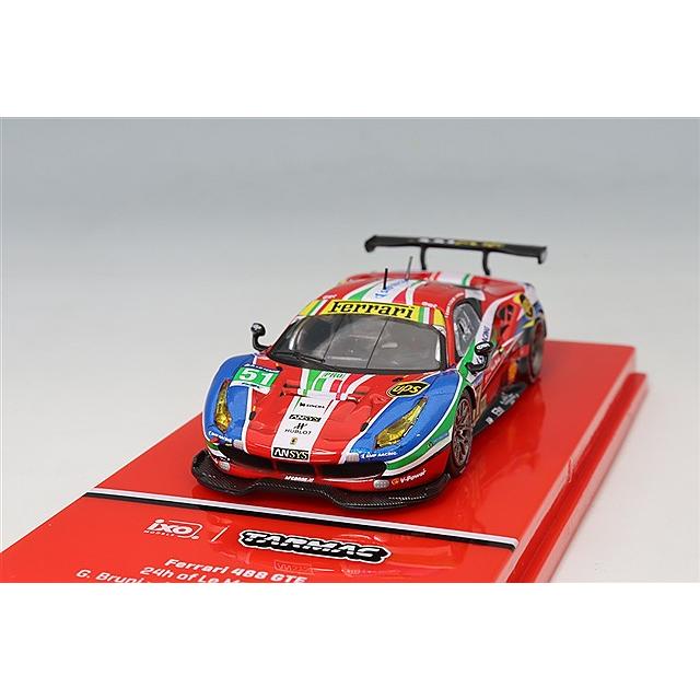 Tarmac x イクソ 1/64 フェラーリ 488 GTE 2016 ルマン24H #51 G