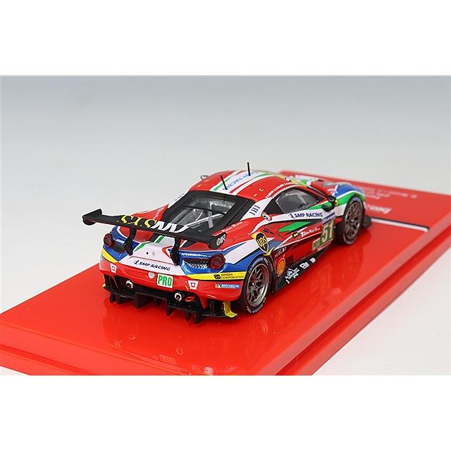 Tarmac x イクソ 1/64 フェラーリ 488 GTE 2016 ルマン24H #51 G