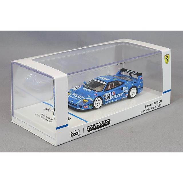 Tarmac x イクソ 1/64 フェラーリ F40 LM 1995 ルマン24H #34 M