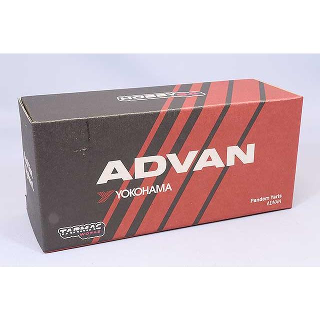 Tarmac 1/64 パンデム ヤリス ADVAN トラックパッケージング : キッド