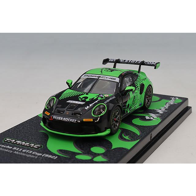Tarmac 1/64 ポルシェ 911 GT3 Cup (992) Fire Monkey Motorsport