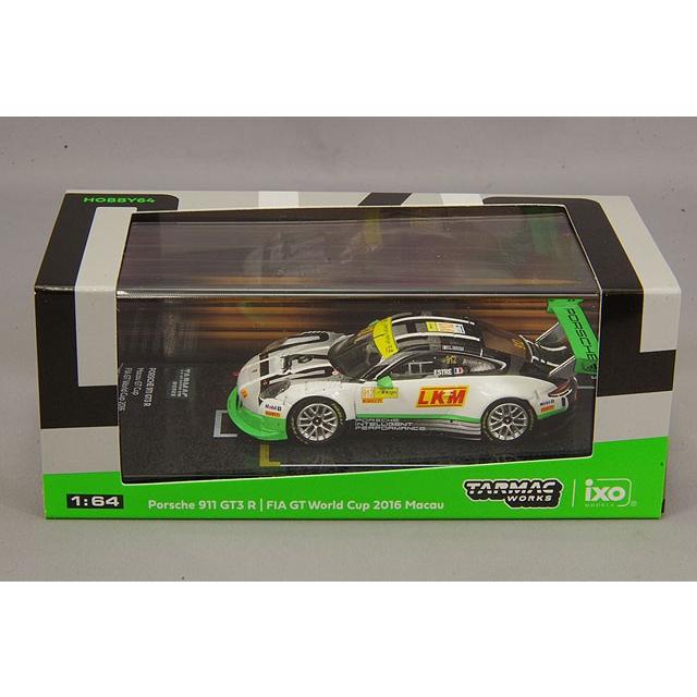 ミニカー/完成品 Tarmac 1/64 ポルシェ 911 GT3 R 991 マカオGTカップ