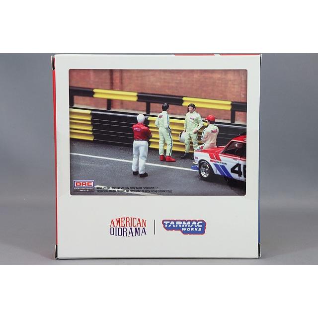 ミニカー/完成品 Tarmac x アメリカンジオラマ 1/64 フィギュア レース