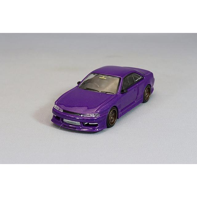 Tarmac 1/64 VERTEX 日産 シルビア S14 パープルメタリック