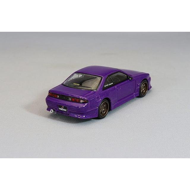 Tarmac 1/64 VERTEX 日産 シルビア S14 パープルメタリック
