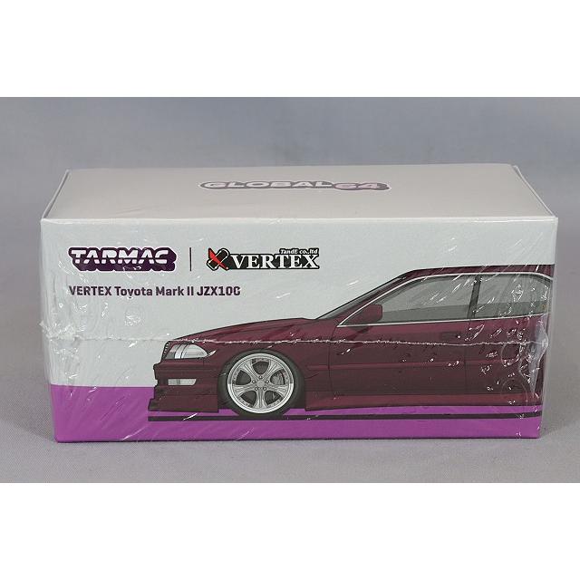 Tarmac 1/64 VERTEX トヨタ マーク II JZX100 パープルメタリック