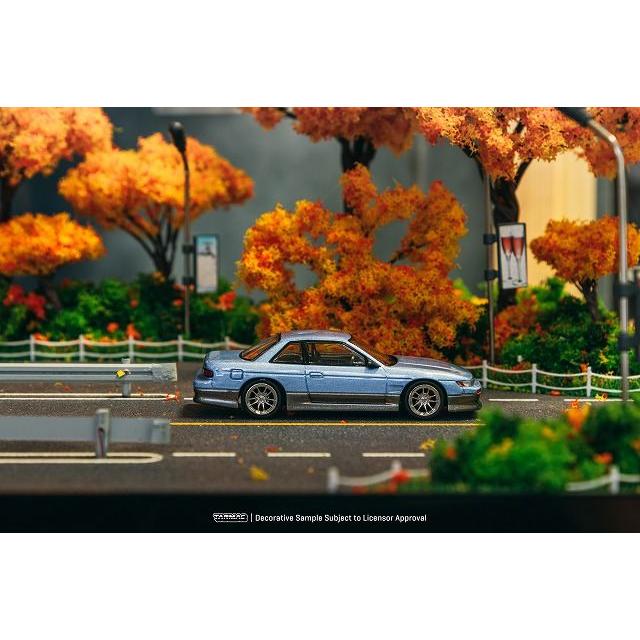 Tarmac 1/64 VERTEX 日産 シルビア S13 ブルー/グレイ : キッド