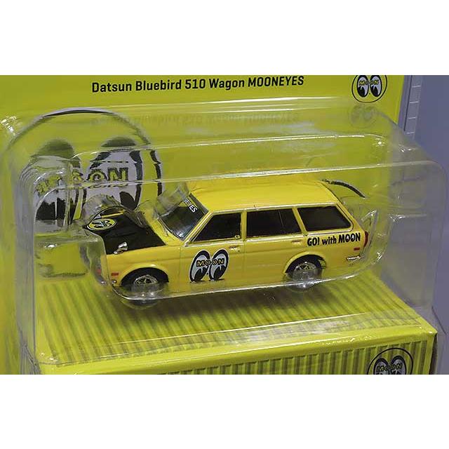 ミニカー/完成品 Mijo特注 Tarmac 1/64 ダットサン ブルーバート 510