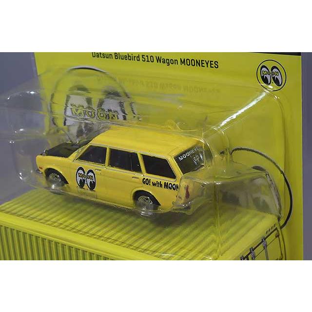 ミニカー/完成品 Mijo特注 Tarmac 1/64 ダットサン ブルーバート 510