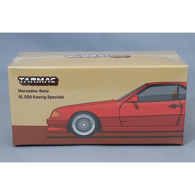 Tarmac 1/64 メルセデスベンツ SL500 ケーニッヒ スペシャル レッド
