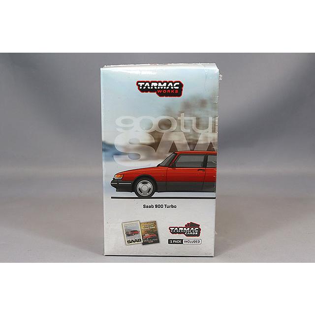 Tarmac 1/64 サーブ 900 ターボ レッド : キッドボックス Yahoo!店