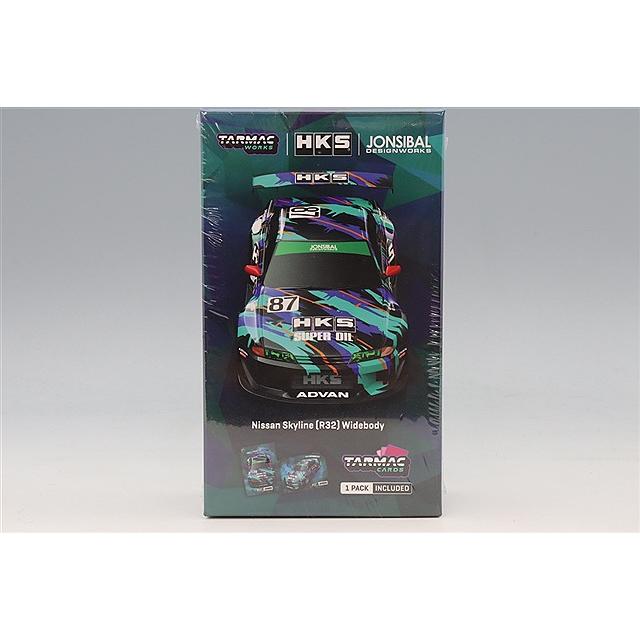 Tarmac 1/64 日産 スカイライン (R32) ワイドボディ HKS : キッド